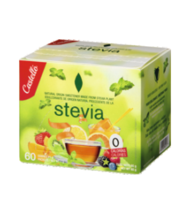 Diseño sin título (42) STEVIA 1:8 ESTUCHE 60 SOBRES 60X1G - Imagen 1