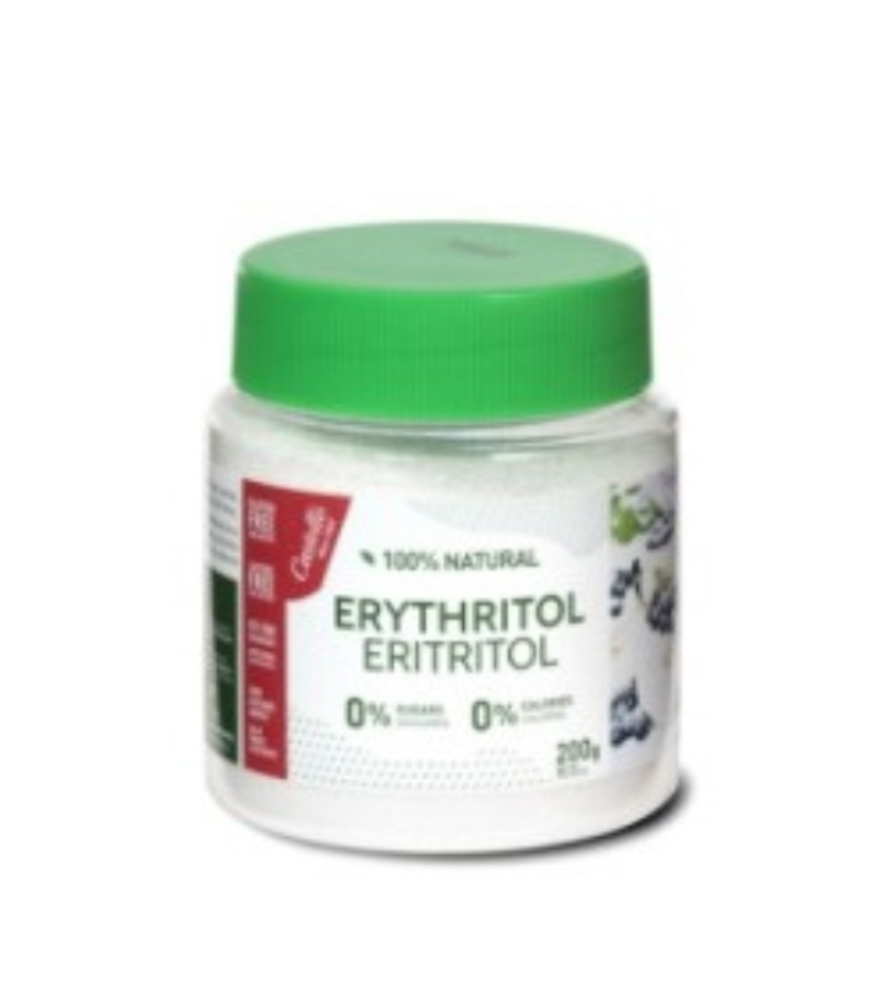 Diseño sin título (52) ERITRITOL BOTE PEQUEÑO 200G - Imagen 1